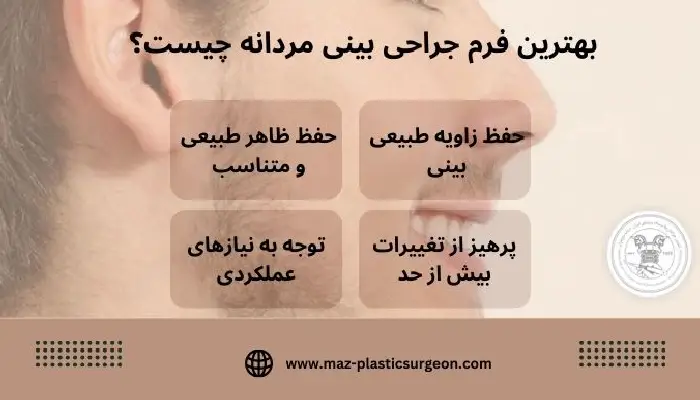 عمل بینی مردانه